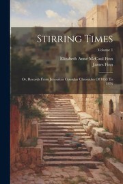 Stirring times by Finn, James