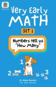 Front cover of Very Early MATH by Marty Epstein