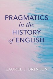 Cover of: Pragmatics in the History of English