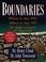 Cover of: Boundaries