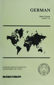 Cover of: German: Basic Course Units 7-12