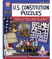 Cover of: U. S. Constitution Puzzles Workbook, Grades 5 - 12
