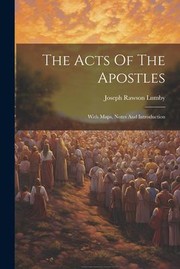 Cover of: Acts of the Apostles: With Maps, Notes and Introduction