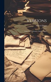 Cover of: Versions by Marcel Dugas, Marcel Dugas