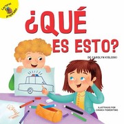 Cover of: ¿Qué Es Esto?: What Is This?