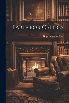 cover of Fable for Critics