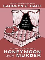 Cover of: Honeymoon with murder by Carolyn G. Hart