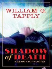Cover of: Shadow of death by William G. Tapply