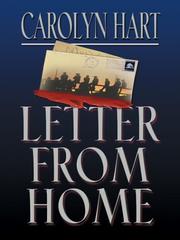 Cover of: Letter from home by Carolyn G. Hart