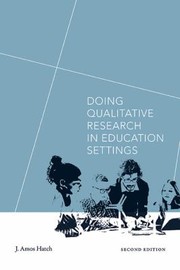 Cover of: Doing Qualitative Research Education Settings