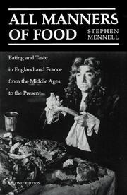Cover of: All manners of food by Stephen Mennell