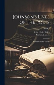 Cover of: Johnson's Lives of the Poets: Bohn's Standard Library; Volume 2