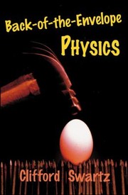 Cover of: Back-Of-the-Envelope Physics