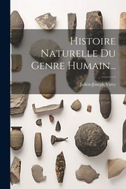 Cover of: Histoire Naturelle du Genre Humain...