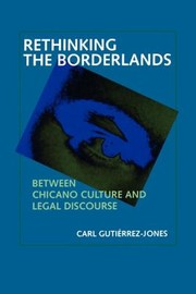 Cover of: Rethinking the Borderlands by Carl Scott Gutiérrez-Jones