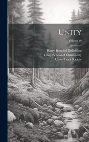 Cover of: Unity; Volume 49