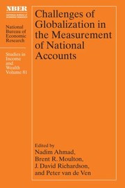 Cover of: Challenges of Globalization in the Measurement of National Accounts