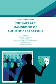 Cover of: Emerald Handbook of Authentic Leadership