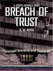 Cover of: Breach of trust by Dudley W. Buffa