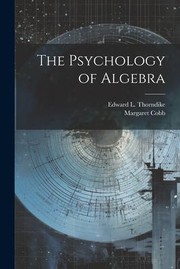 Cover of: Psychology of Algebra