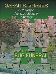 Cover of: bug funeral | Sarah R. Shaber
