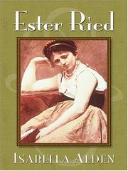 Cover of: Ester Ried by Isabella Macdonald Alden