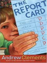 Cover of: The Report Card by Andrew Clements