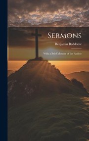 Cover of: Sermons: With a Brief Memoir of the Author