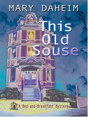 Cover of: This old souse: a bed-and-breakfast mystery