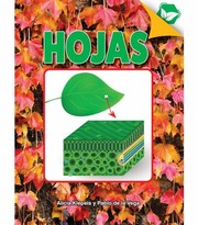 Cover of: Hojas by Alicia Klepeis, Alicia Klepeis