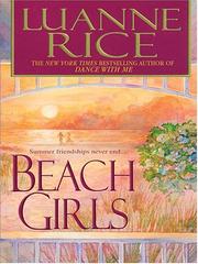 Beach girls by Luanne Rice
