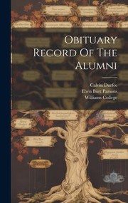 Cover of: Obituary Record of the Alumni