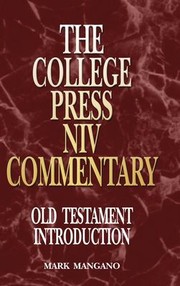 Cover of: College Press NIV Commentary: Old Testament Introduction