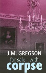 Cover of: For Sale - With Corpse by J. M. Gregson