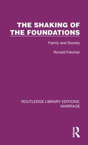 Cover of: Shaking of the Foundations: Family and Society