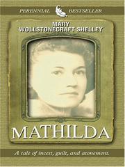 Cover of: Mathilda by Mary Wollstonecraft Shelley