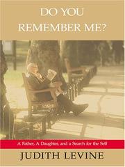 Cover of: Do you remember me? by Levine, Judith