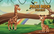 Cover of Maze Book for Kids by Mujahid Bakht