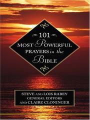 Cover of: 101 most powerful prayers in the Bible