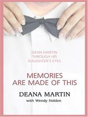 Memories are made of this by Deana Martin