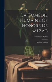 Cover of: Comédie Humaine of Honoré de Balzac: Modeste Mignon