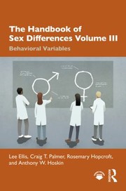 Cover of: Handbook of Sex Differences Volume III Behavioral Variables