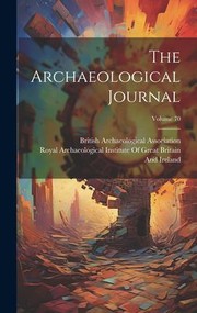 Cover of: Archaeological Journal; Volume 70