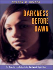 Cover of: Darkness before dawn by Sharon M. Draper