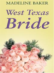 Cover of: West Texas bride