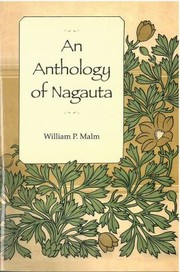 Cover of: An Anthology of Nagauta