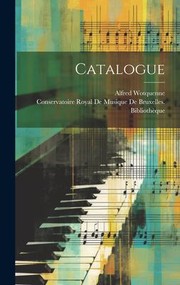 Cover of: Catalogue