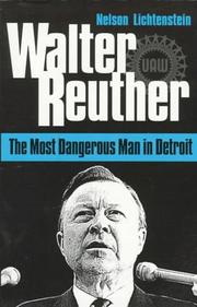 Cover of: Walter Reuther by Nelson Lichtenstein