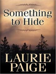 Cover of: Something to hide