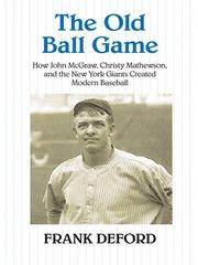 Cover of: The Old Ball Game by Frank Deford